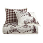 White Pine - Full/Queen Reversible Quilt Set (Set of 3) - White