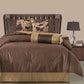 Caldwell - Twin Comforter Set (Set of 4) - Brown