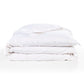 Vesper - Queen 350TC Sateen Duvet Cover - White