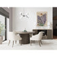 Sariel - Round Dining Table - Dark Brown