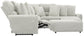 Majesty - Deep Seating Power Reclining Sectional And Ottoman