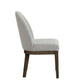 Essence - Upholstered Curved Back Chair (Set of 2)
