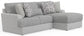 Titan - Sectional With Comfort Coil Seating And Accent Pillows Included