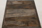 Teak - Chairside Table - Oil Black