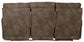 Tranquility - Power Headrest Power Lay Flat Reclining Sofa With DDT / CR3 Heat / Massage / Lumbar - Pewter