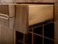 Balam - 1 Drawer & 2 Door Bar - Light Brown