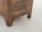Praga - 6-Drawer Dresser - Almond / Barrel Brown