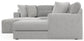 Logan - Upholstered Sectional With Comfort Coil Seating - 46" Cocktail Ottoman And Accent Pillows Included