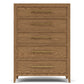 Halbrooke - 5 Drawer Chest - Light Brown