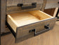 Loft - File Cabinet - Two Tone Gray / Brown