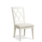 Myra - Back Upholstered Side Chair (Set of 2) - Paperwhite