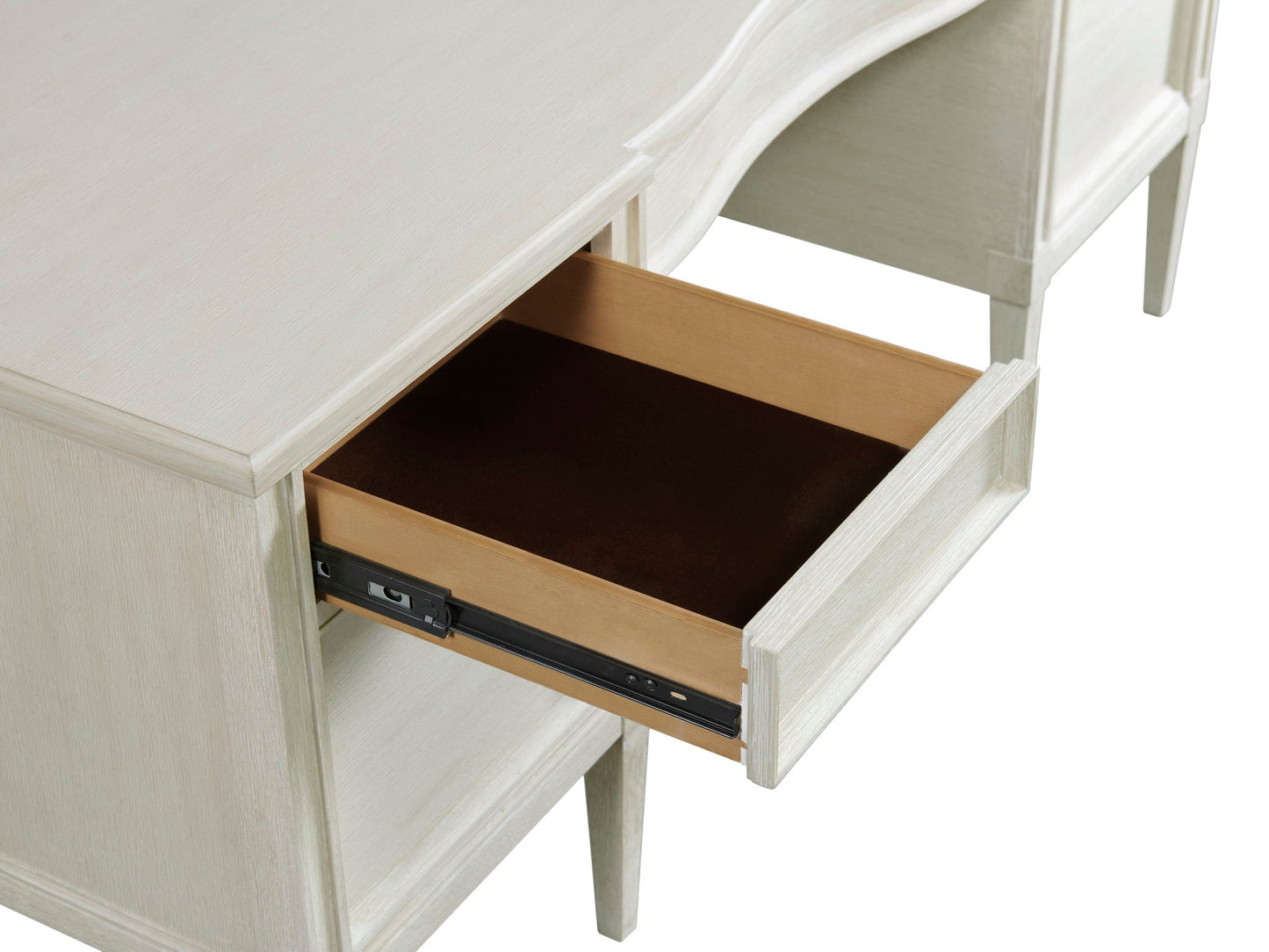 Maisie - Executive Desk - Champagne