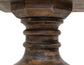 Lumiere - Round Pedestal Table - Brown