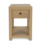 Davie - Chairside Table - Light Brown