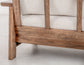 Duna - Sofa - White / Light Brown