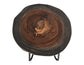 Parota - Chairside Table - Dark Brown