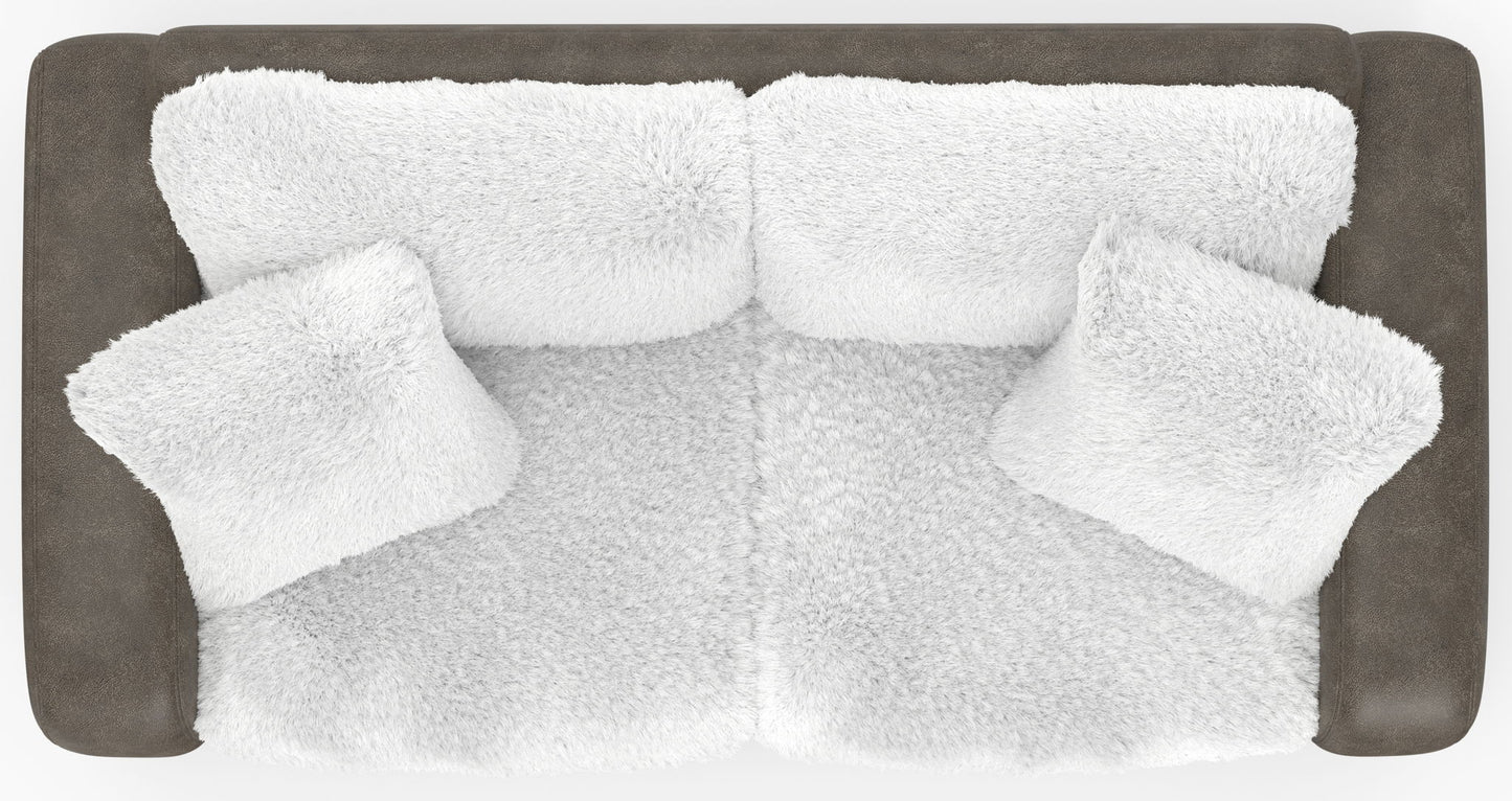 Snowball - Sofa - Taupe / Natural