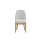 Essence - Upholstered Curved Back Chair (Set of 2)