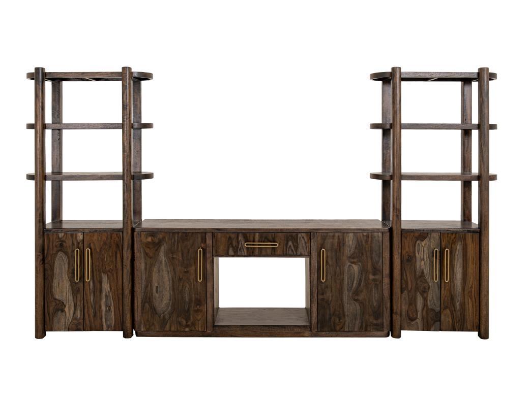 Balam - 1 Drawer & 2 Door Electric Fireplace