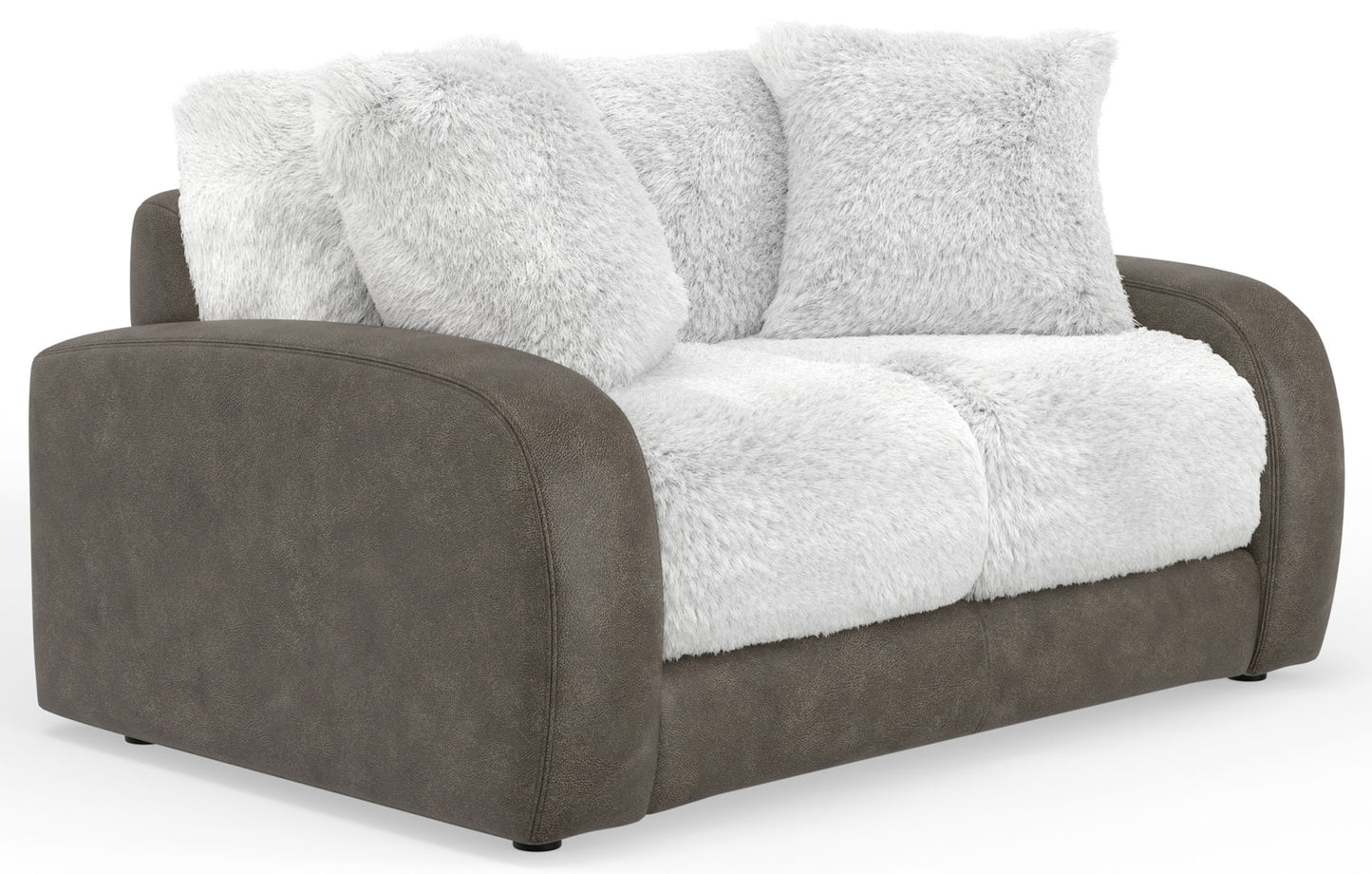 Snowball - Loveseat - Taupe / Natural