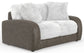 Snowball - Loveseat - Taupe / Natural