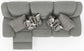 Trifecta - Sofa With 3 Recliners and Drop Down Table