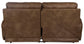 Justine - Lay Flat Reclining Sofa - Burlap