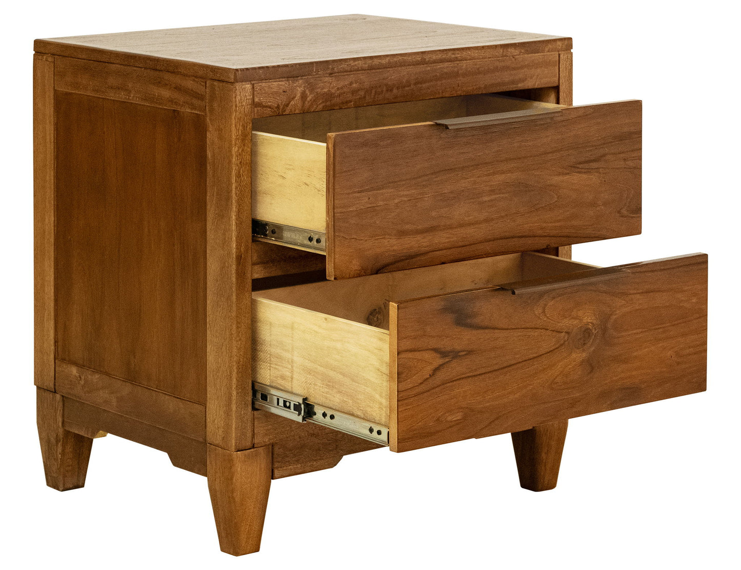 Sonora - 2 Drawer Nightstand - Brown