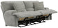 Renaldo - Power Sofa With Zero Gravity Recline - Stone