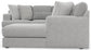 Logan - Upholstered Sectional With Comfort Coil Seating And Accent Pillows Included
