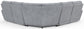 Majesty - Deep Seating Power Reclining Sectional And Ottoman