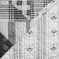 Patchwork Prairie - King Reversible Quilt Set (Set of 3) - Black