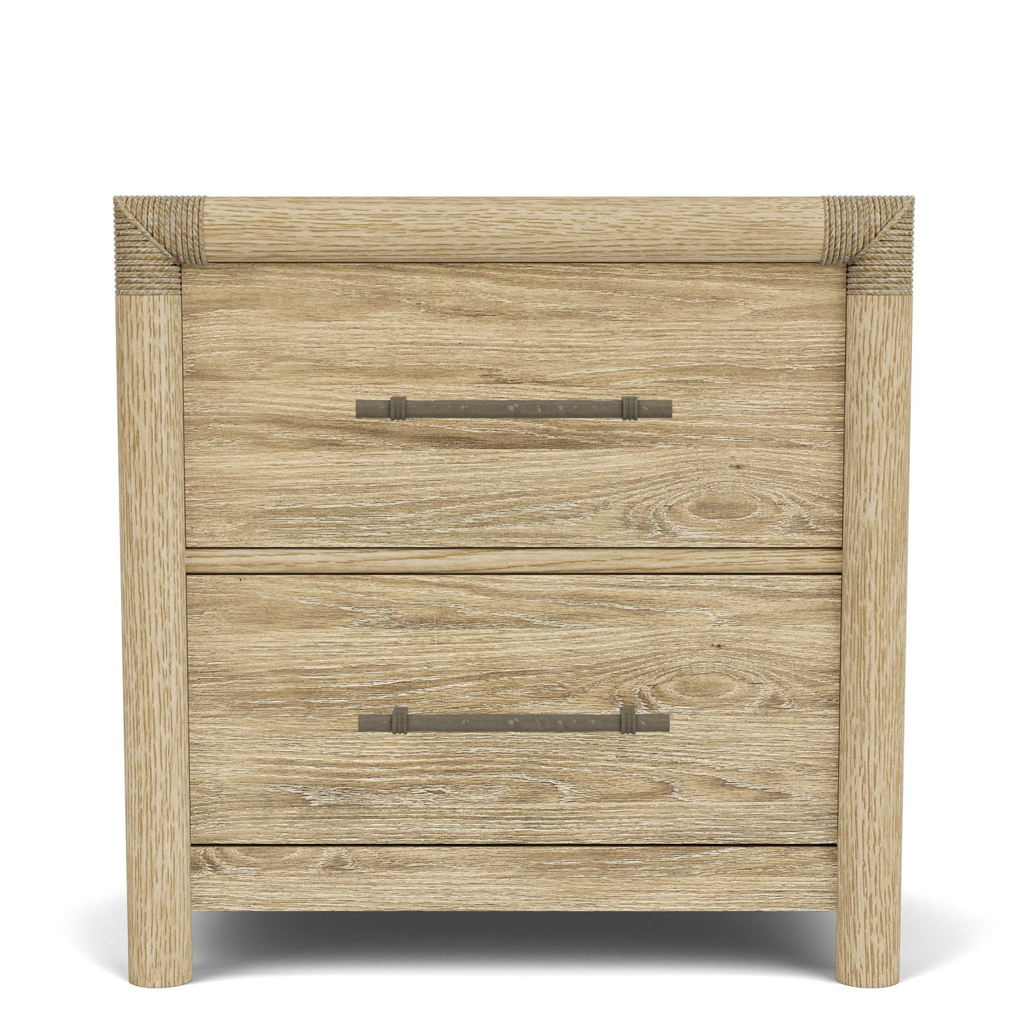 Rosalie - Two Drawer Nightstand - Hemlock
