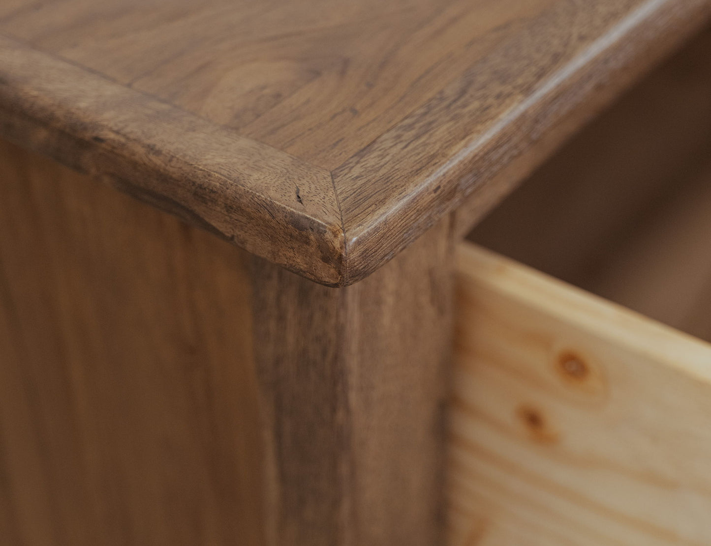 Natural Teca - Chest - Brown