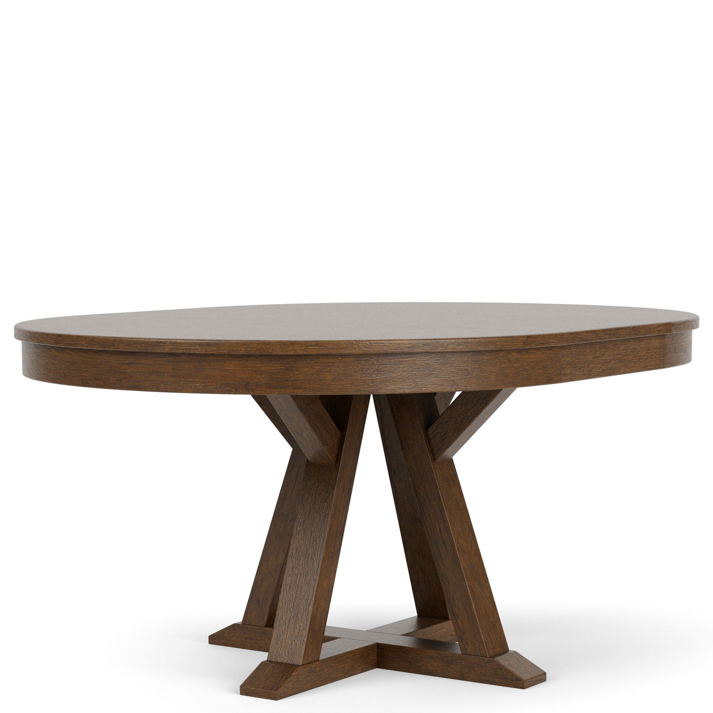 Calhoun - Round Dining Table - Whiskey Oak