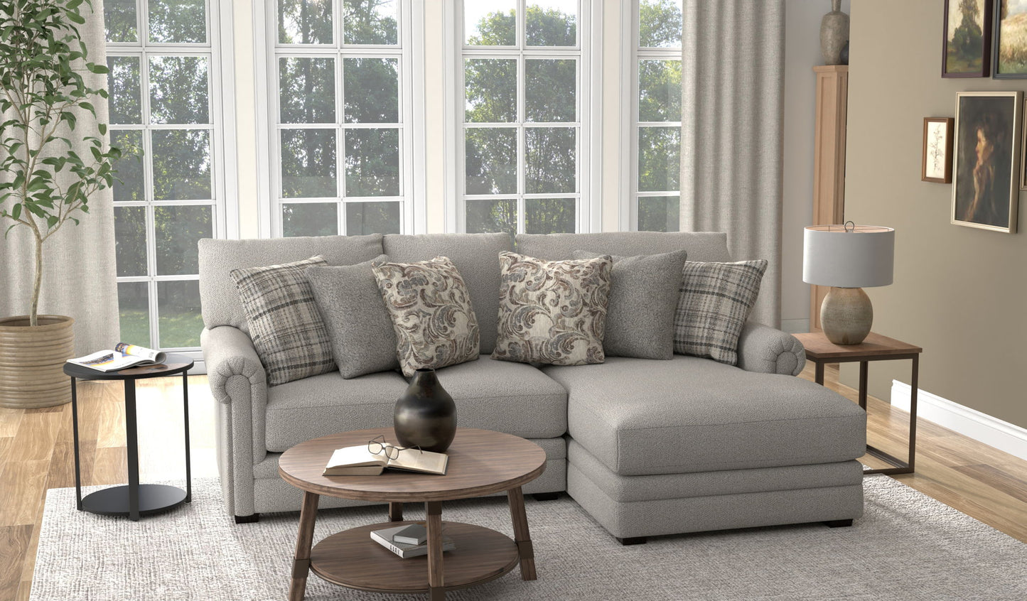 Livingston - Sectional With Comfort Coil Seating And Accent Pillows Included
