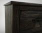 Teak - Nightstand - Oil Black