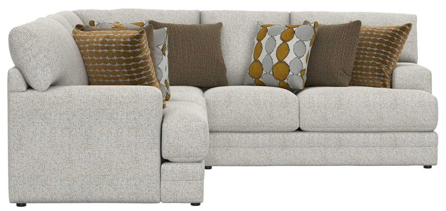 Tori - Sectional With Comfort Coil Seating And Accent Pillows Included