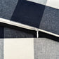 Camille - King Buffalo Check Comforter Set (Set of 3) - Navy