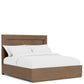 Cascade - Panel Bed With LED Light Strip
