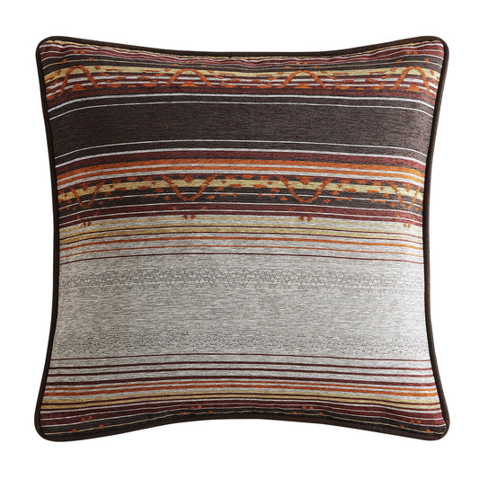 Estes - Chenille Reversible Euro Sham - Copper