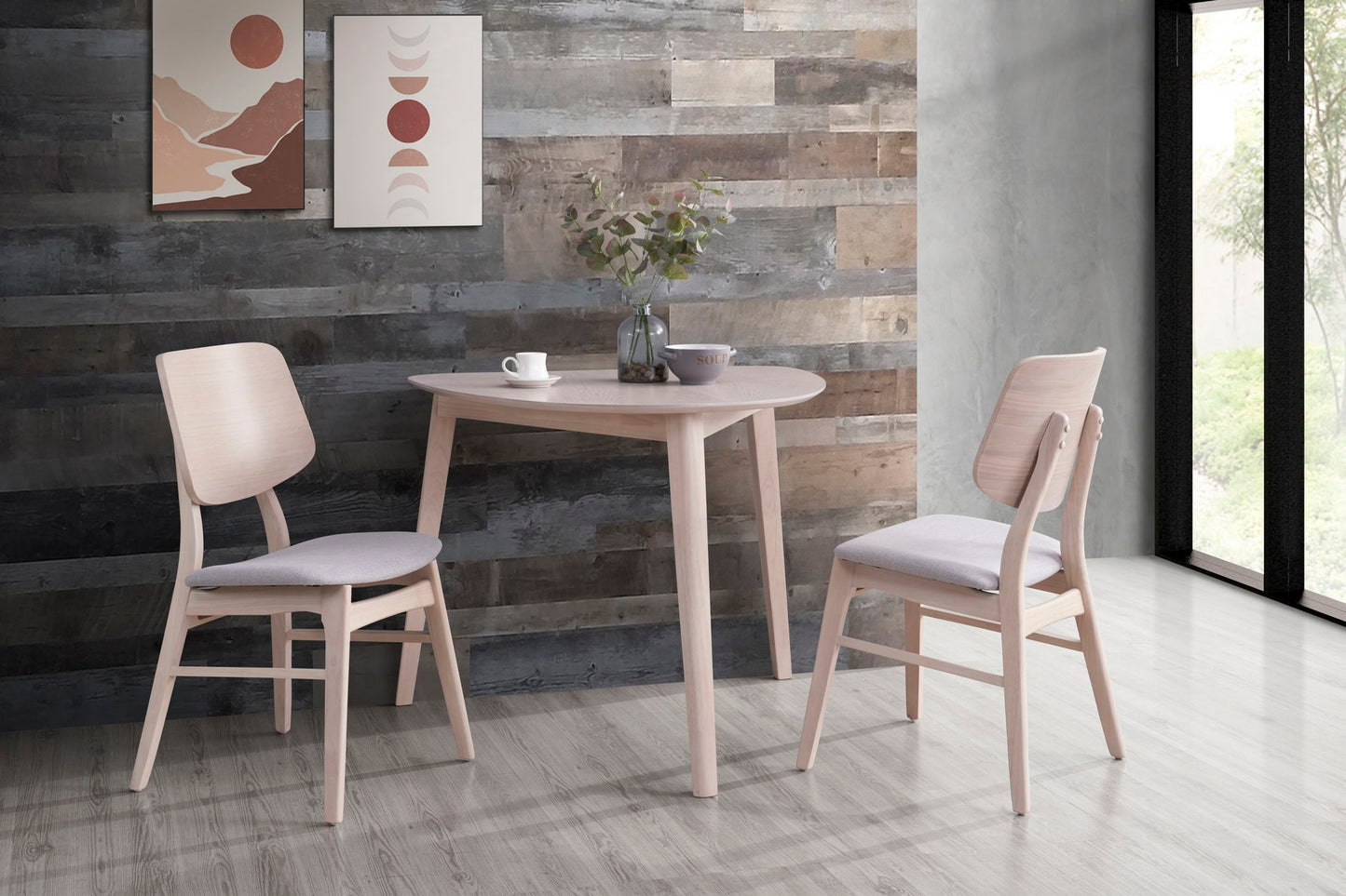 Oscar - Corner Table & 2 Chairs