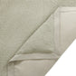 Stonewashed Cotton Waffle Weave - King Duvet Cover Set (Set of 3) - Light Tan