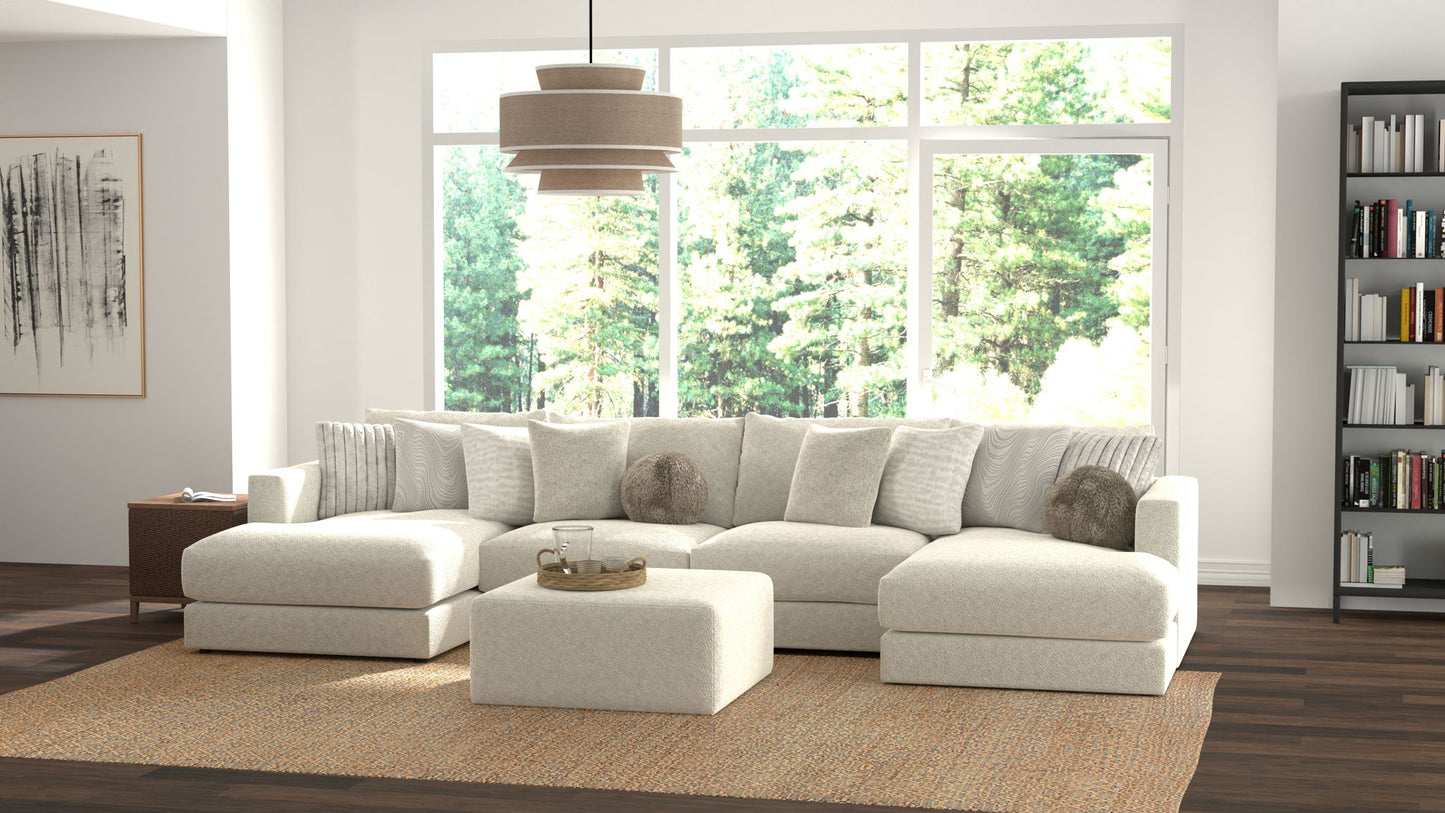 Ritzy - Modular Sofa And Included Cocktail Ottoman