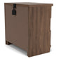 Delia - 2 Drawer Nightstand - Nouveau Walnut