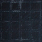 Stella - Faux Silk Velvet Double Box Stitch Throw - Midnight Blue