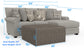 Livingston - Sectional With Comfort Coil Seating, 40" Cocktail Ottoman And Accent Pillows Included
