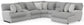 Abraxas - 6 Piece Reclining Sectional