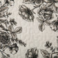 Lyla - King Reversible Floral Print Quilt Set (Set of 3) - White / Brown