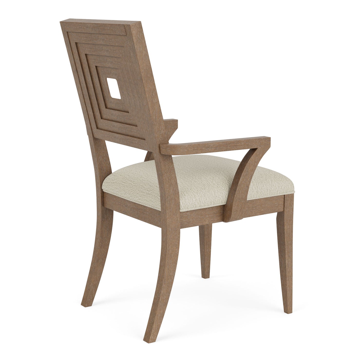 Cascade - Upholstered Wood Back Arm Chair (Set of 2)
